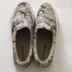 NEW** Camo Slip Ons